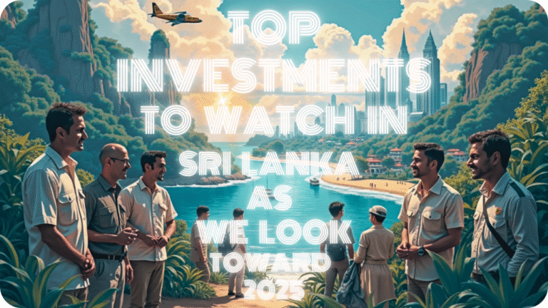 Top Investments to Watch in Sri Lanka as We Look Toward 2025